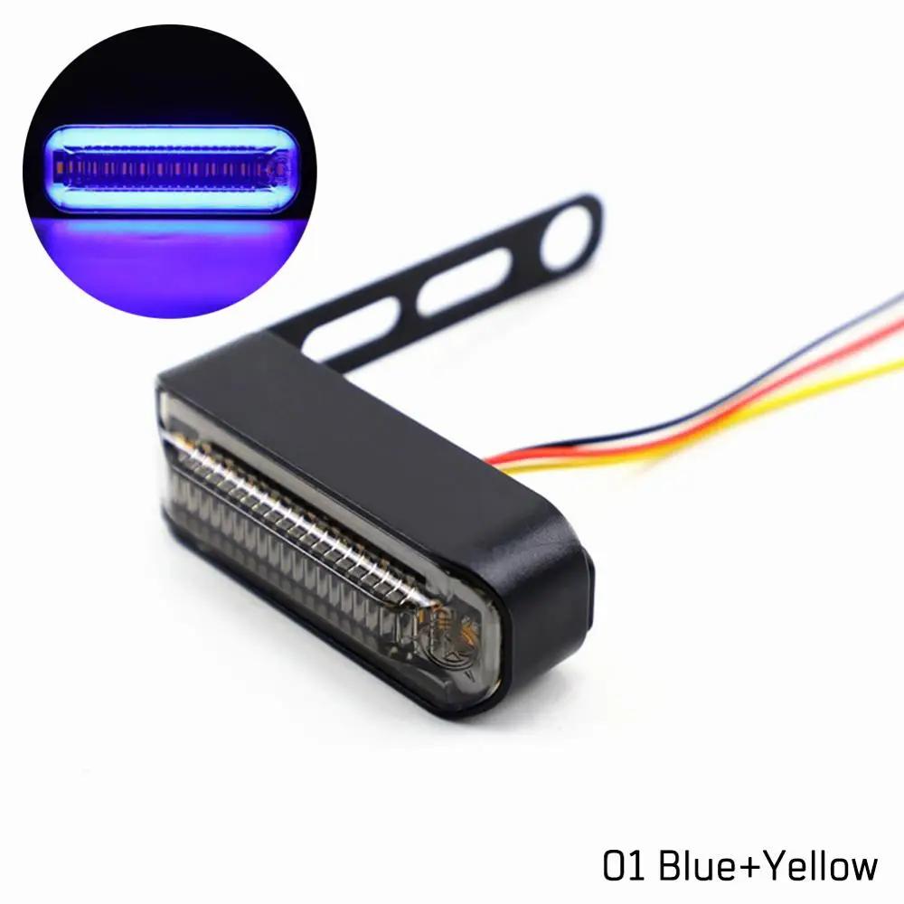 2 шт. мотоциклетный поворотник 12 В сигнальный индикатор светодиодный дневной ходовой водяной поворотник поворотные огни мотоциклетный предупреждающий свет