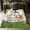 Custom Name Animals Printed Carpet,Rug for Office Chair Living Room Bedroom Kitchen Room Decor Gifts.