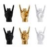 Punk Gesture Rock and Roll Statue Craft for Livehouse, Birthday Party Dropshipping