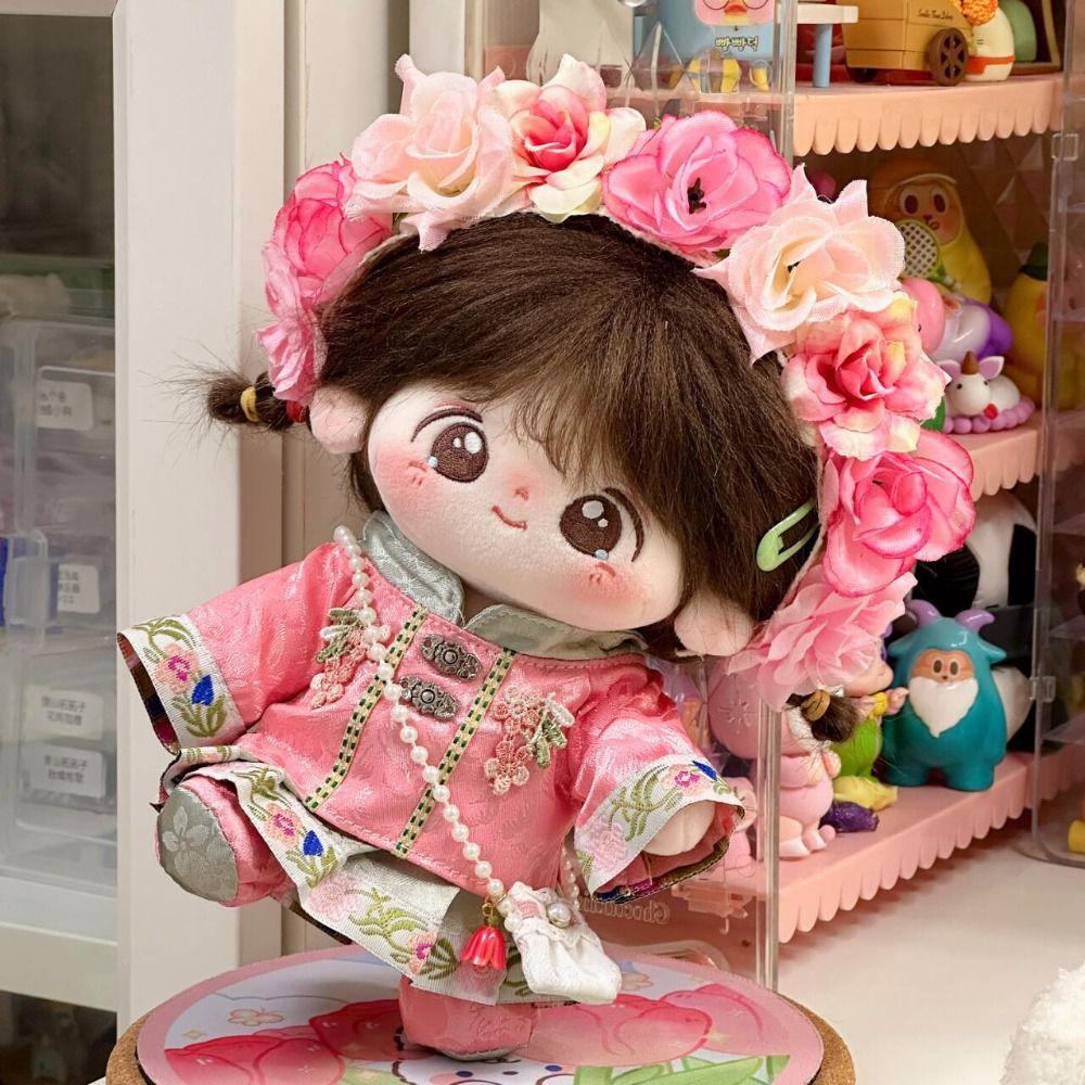 20 см миниатюрное платье костюм сменный наряд куклы комплект одежды хлопковая кукла/EXO Idol куклы