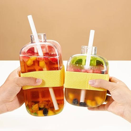 Curling Ice Cube Mold with One-Touch Release Flexible Ice Tray Portable Leak-Proof Water Bottle for Gym Travel Outdoor