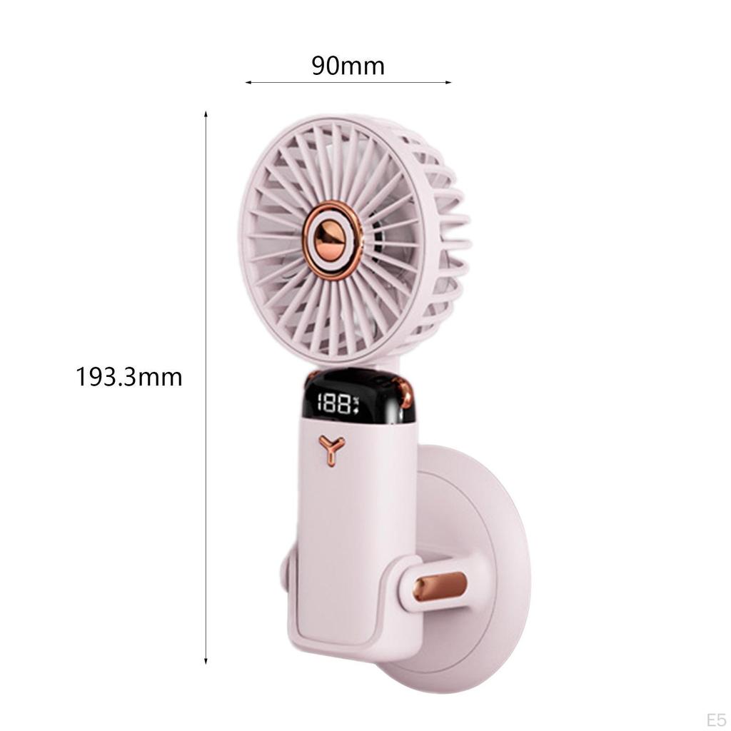 Компактный портативный вентилятор с цифровым дисплеем — портативное решение для охлаждения