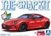 Aoshima Bunka Kyozai Масштаб Серия Snap Kit Toyota GR86 Spark Red Пластиковая Модель-Конструктор 1/32 Нет. 21-A Предварительно окрашенный