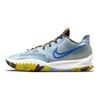 Nike Кроссовки унисекс Kyrie Low 4 EP Light Armory Blue, черные, сигнально-синие CZ0105-400