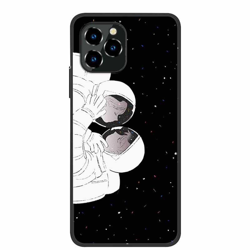 Phone Case For Oukitel C21 Pro Christmas Silicone TPU Soft Cover For Oukitel C21 Pro Coque Protector Bumper OukitelC21 Elk Funda