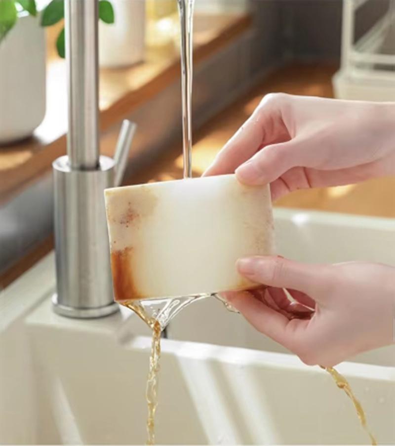 Меламиновая губка Magic Sponge Eraser Eraser Cleaner Чистящие губки для кухни и ванной комнаты Инструменты для уборки 10*6*2 см