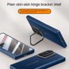 Leather With Privacy Screen Tempered Glass Protector Case For Samsung Galaxy Z Fold7 Spring Hinged Camera Holder Cover