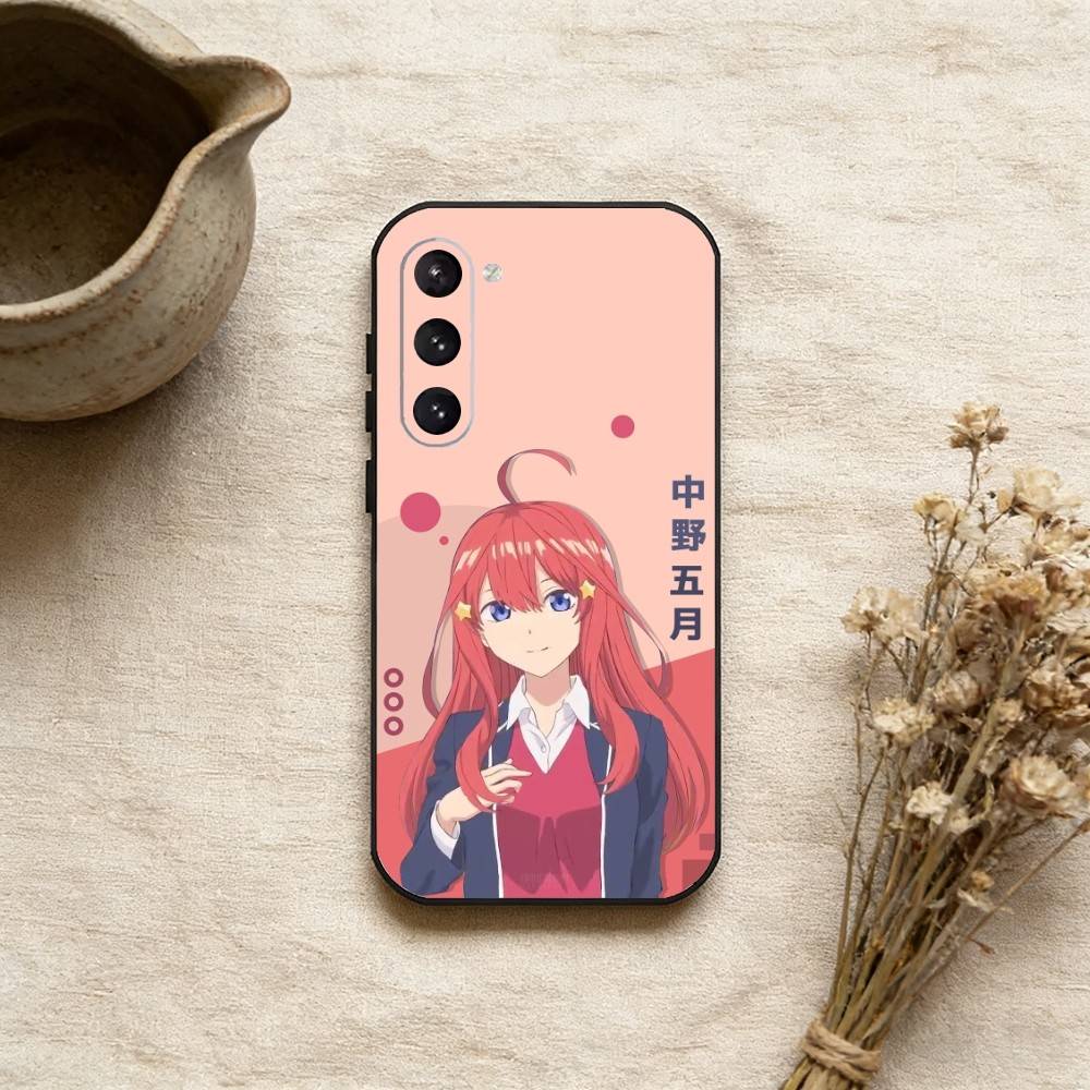 Чехол для телефона I-Itsuki N-Nakano для Samsung Galaxy A73, 21, 22, 32, 71, 53, 52, 51, 80, 5G Мягкий Черный Чехол
