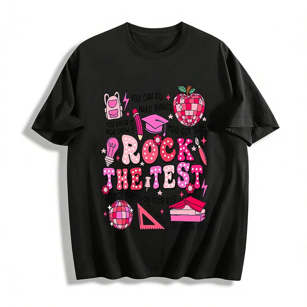 Rock The Test T Футболка из чистого хлопка