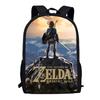 Рюкзак Legend Of Zelda Breath Of The Wild Игровой Школьный Рюкзак для Студентов 3D Печатный Мультяшный Рюкзак