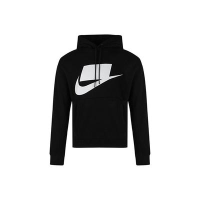 Nike Спортивная одежда Sport Pack Пуловер из французской терри с капюшоном Мужские топы Черный BV4541-010