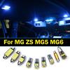 Для MG ZS MG 5 6 MG5 MG6 2017~2026 Автомобильные Передний Задний Ряд Салонные Зеркала с Подсветкой Светодиодные Лампы для Чтения Освещение Номерного Знака Багажника Аксессуары