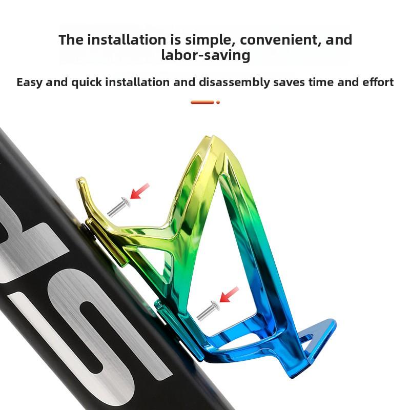 Велосипедный красочный держатель для чайника регулируемый держатель для чашки воды для горного велосипеда, дорожного велосипеда, ПК, держатель для бутылки с водой, велосипедные аксессуары для велоспорта