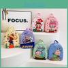 Breathable Color Backpack Nylon School Bag For Preschool Kids Use Daily