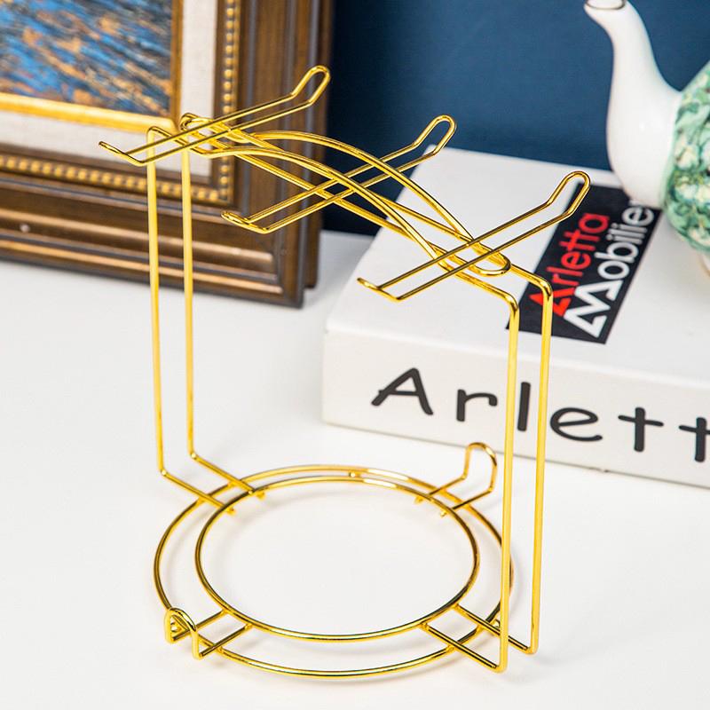 Стойка для кофейных чашек и блюдец вмещает 6 кофейных чашек и 6 тарелок, кухонная стойка для сушки, прочная современная подставка для кружек для столешницы