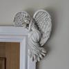 Angel Wings Resin Craft Door Frame Ornament Angel Winged Goddess Pendant Indoor/Outdoor Garden Door Decoration Home Gifts Left Right Wings