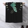 Luna and Moth Мягкое полотенце для лица Быстросохнущее Хлопковые полотенца для бассейна и ванны Впитывающие