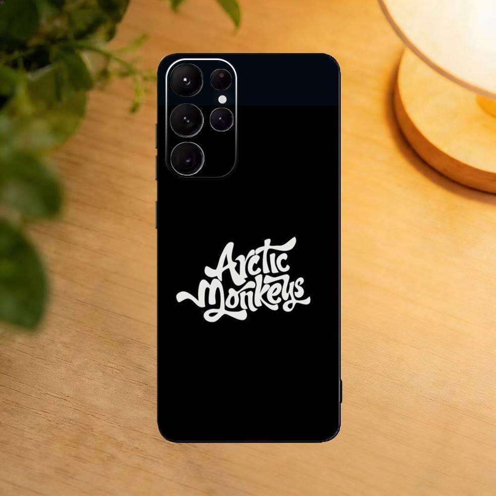 Чехол для телефона с логотипом группы A-Arctic M-Monkeys Для Samsung S25, S24, S21, S22, S23, S30, Ultra, S20, Plus, Fe, Lite Черный корпус