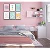 6pcs Colorful Girls Rules Canvas Wall Art Cute Colorful pirational Posters Print Paintings Teen Girls Room Pictures Wall Decor for College Apartment