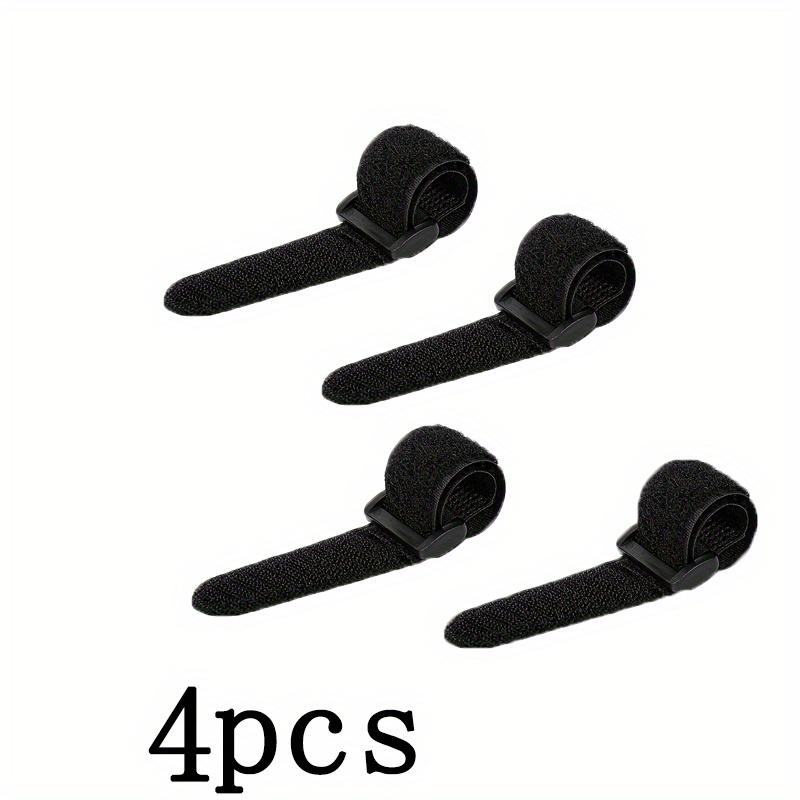 4 шт. Сверхпрочные многоразовые стяжки на липучке - Ремни-застежки для организации кабелей, разноцветные - Хранение дома и в офисе, , Организация инструментов, Держатель для шнуров