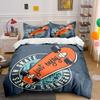 Just Enjoy Skateboarding Design Bedding Duvet Cover Set Duvet Cover Pillowcases (1*Duvet Cover 2*Pillowcases, Without Duvet Insert)