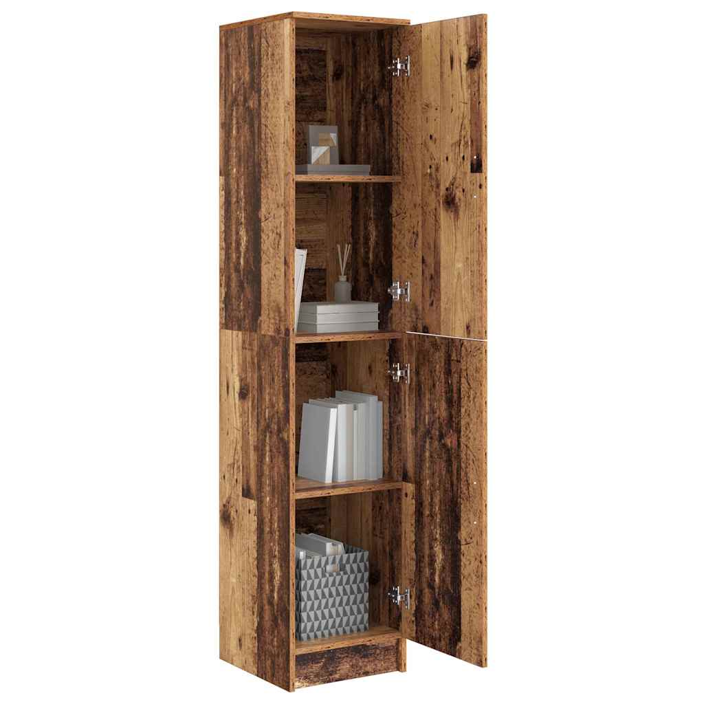 Highboard Reclaimed Wood 35 x 39 x 168 cm