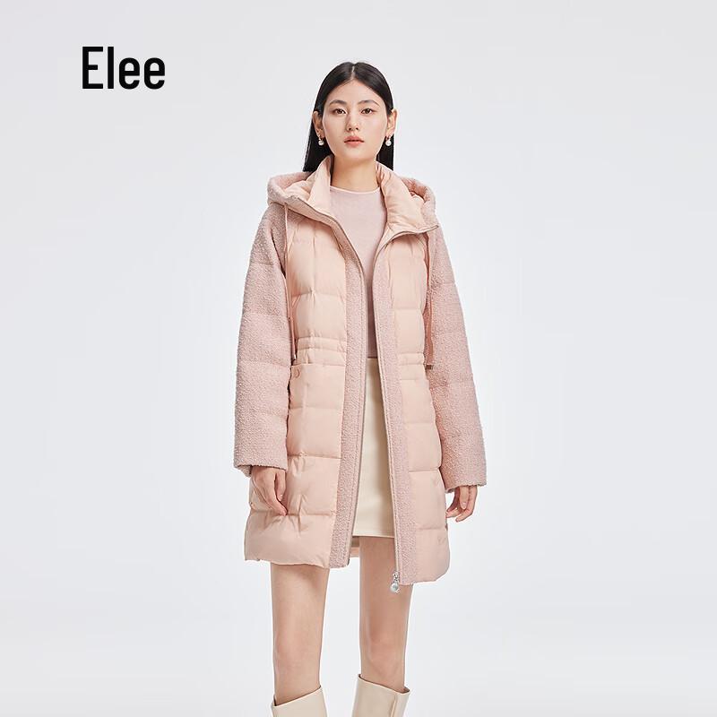 Ellassay Women's Long Hooded Duck Down Jacket