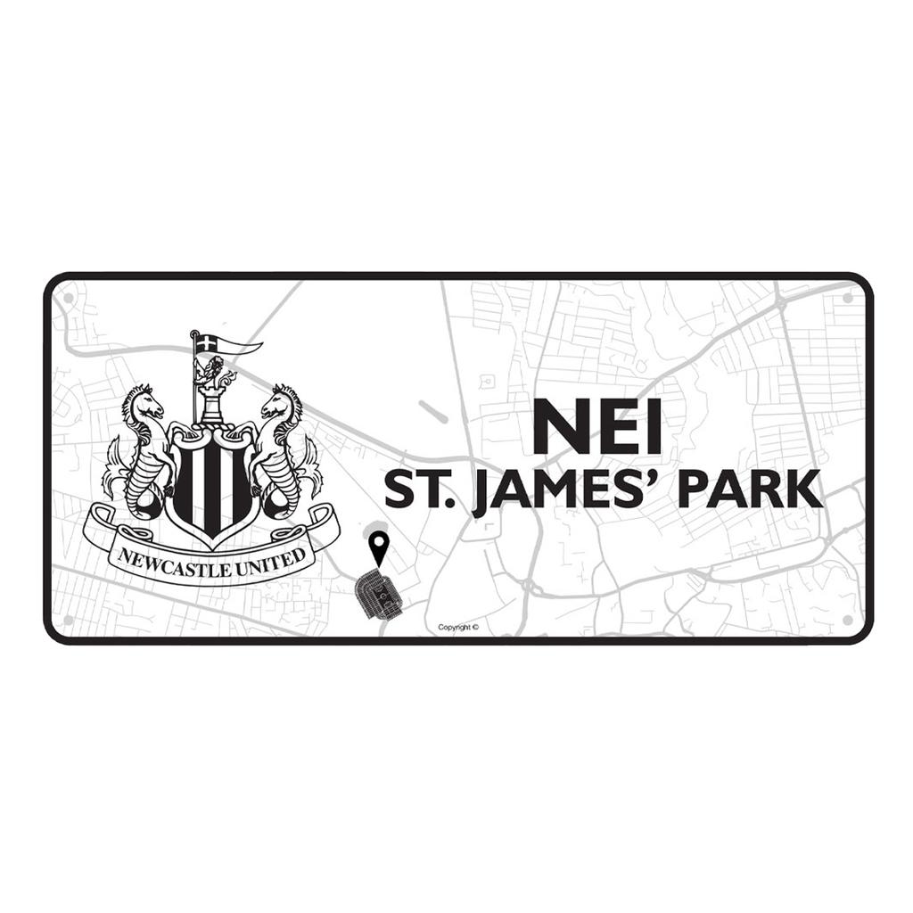 Newcastle United FC Маршрут к табличке