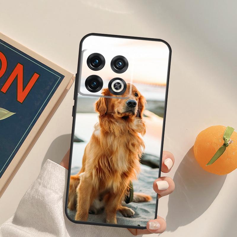 Golden Retriever Dog Case For OnePlus 11 10 9 8 Pro 8T 9R 10T 9RT Ace Nord 2 2T CE N10 N100 N20 N200 Back Cover