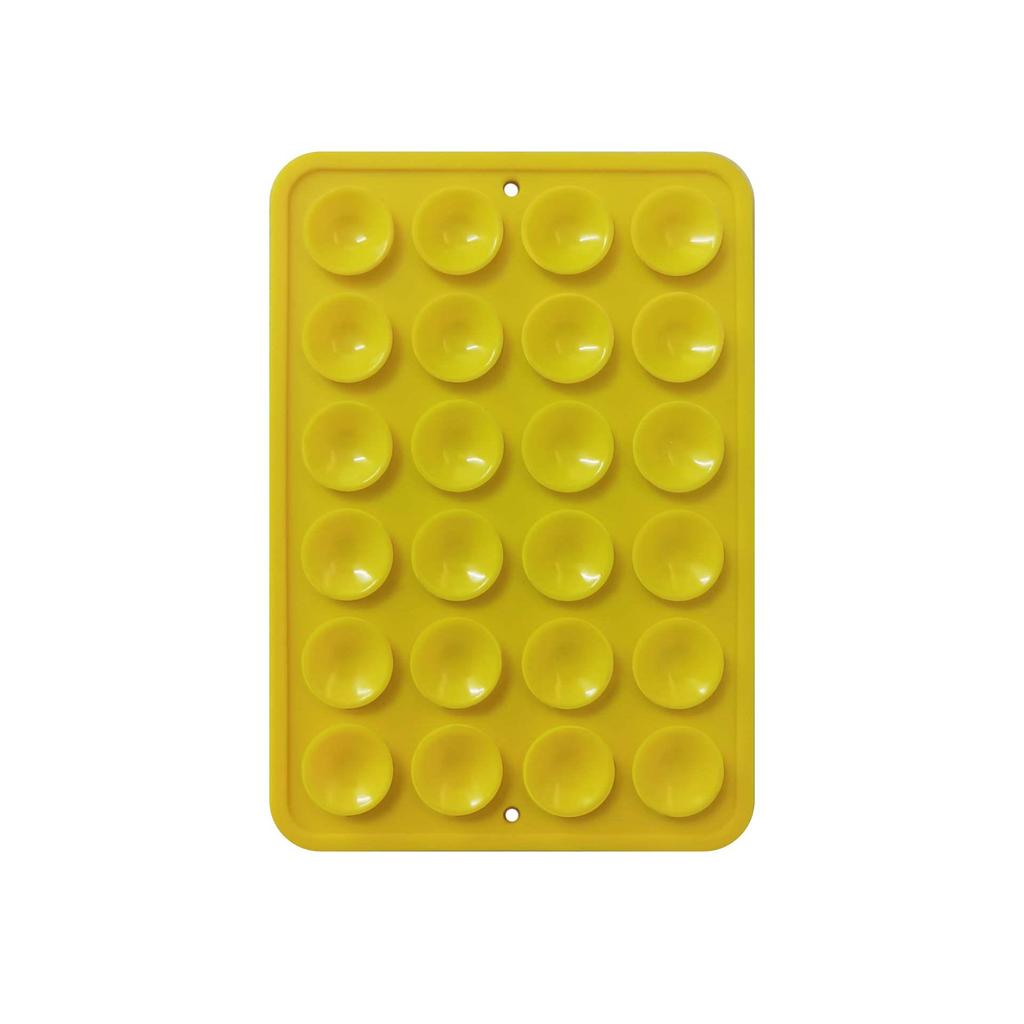 Черная силиконовая противоскользящая подставка для телефона: 24 Портативные, Минималистичные Наклейки на Присосках