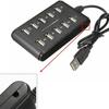 Исключительный 10-портовый высокоскоростной удлинительный кабель USB 2.0 с двухрядным концентратором-адаптером для ноутбука и ПК