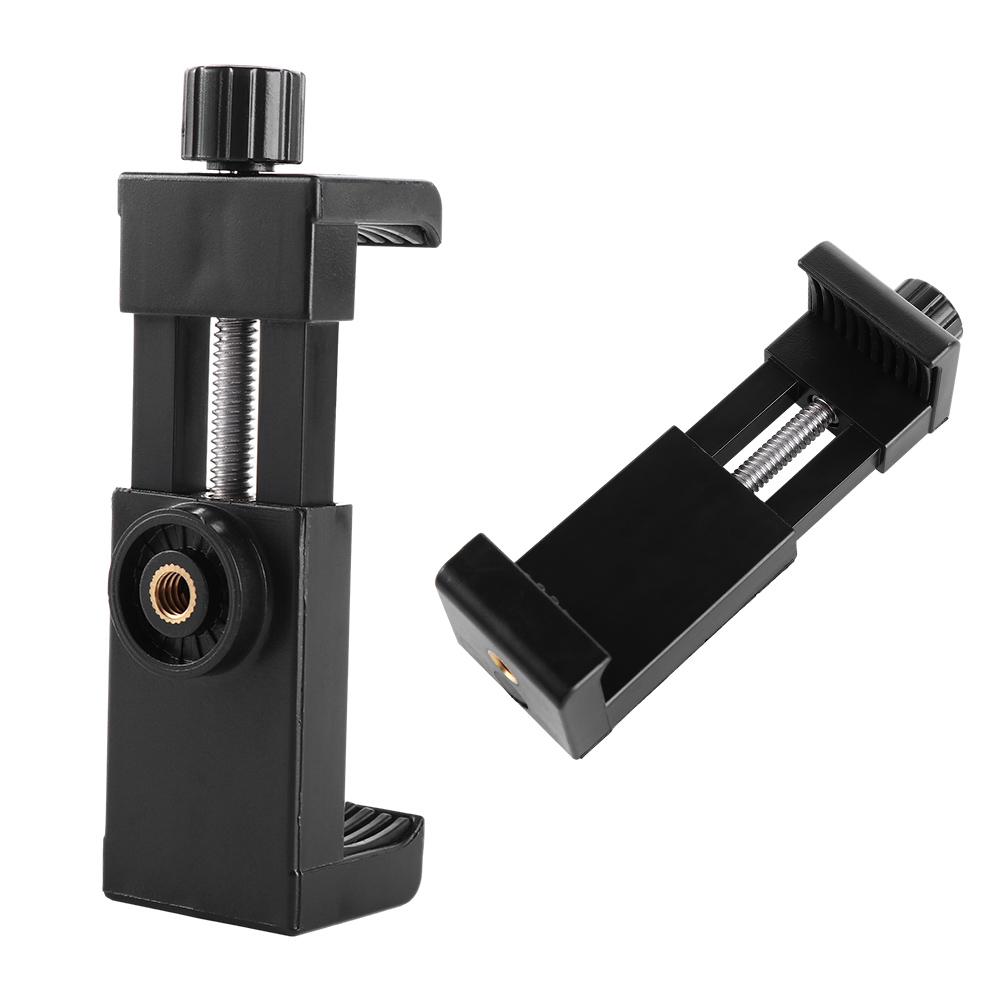 Mobile Broadcast Bracket Phone Clip Phone Mount Bracket Clip Holder Smartphone Tripod Mount Adapter