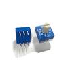 Переключатель кода DC 24V ERD110RS 10-разрядный 0-9 3:3 Поворотный энкодер с ручкой 25 мА Переключатель кодирования 10x10 мм