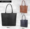 Kimura handmade Tote Bag Large Capacity Business Multifunctional Leather Zipper Brand Commuting Tote Large Popular A4 Men's Men's LZ018… (LZE018)