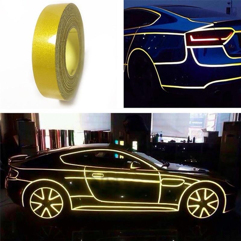 Car Auto Truck Reflective Strip Safety Warning Conspicuity Tape Sticker