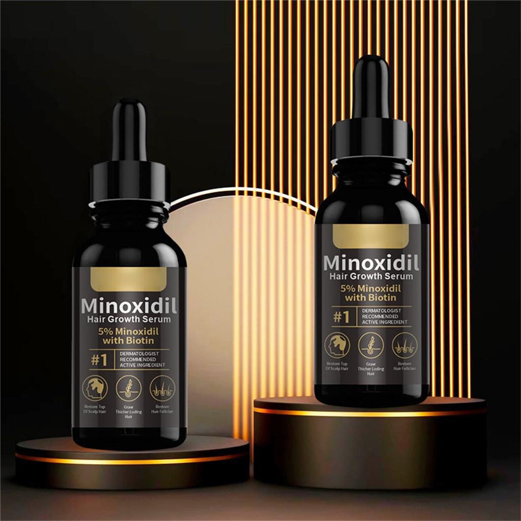 5% Hair Growth For Men And Women - Infused With Biotin, And Panthenol, Prevent Hair Loss 30ml