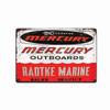 Tin Sign New Aluminum Sign Mercury Outboard Motors Marine Sales Vintage Sign