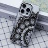 Bohemian Mandala Pattern Phone Case For Iphone 17 Air 16 16E 15 14 13 12 11 Pro Max 17E Plus Chiffon Texture Back Cover