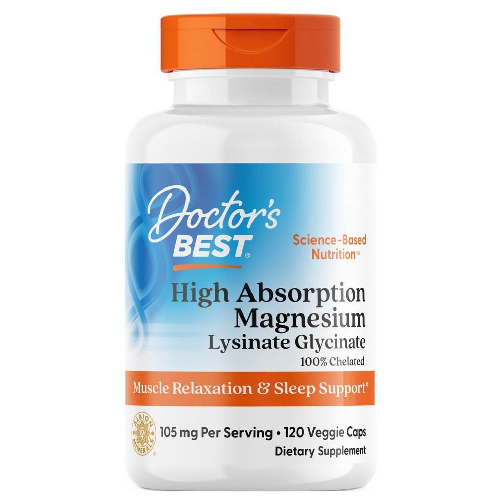 Doctors High Absorption Magnesium Veg Capsules 120 Tablets 1 pcs