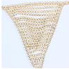 Stonefans Sexy Layer Tassel Alloy Waist Chain Body Chain for Women Crystal Rhinestone Underwear Thong Panties Set Body Jewelry
