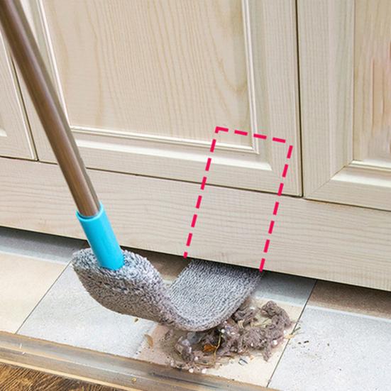 Выдвижной инструмент для очистки пыли в щелях с 2 салфетками из микрофибры, длинной ручкой, плоской насадкой для пыли, гибкий аксессуар для удаления пыли