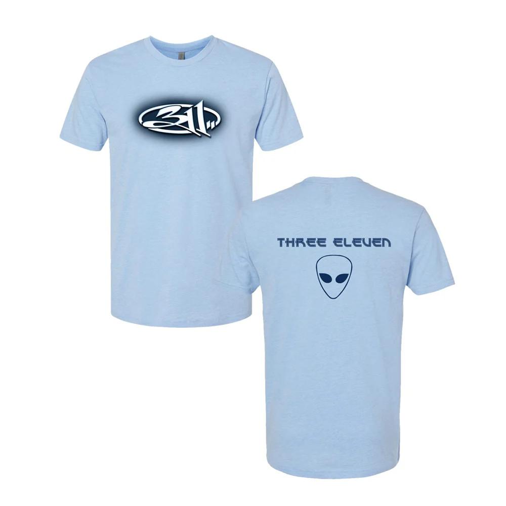 311 Blue Album Three Eleven Alien Cotton Light Blue All Size T Shirt TT636 Unisex T-Shirt