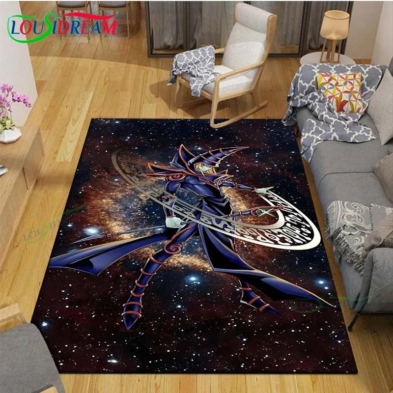 3D Famous Card Games Y-Yu-Gi-Oh  Carpet for Living Room Home Sofa Decoration,Children Game Decor Floor Mat Yoga Mat Large Carpet