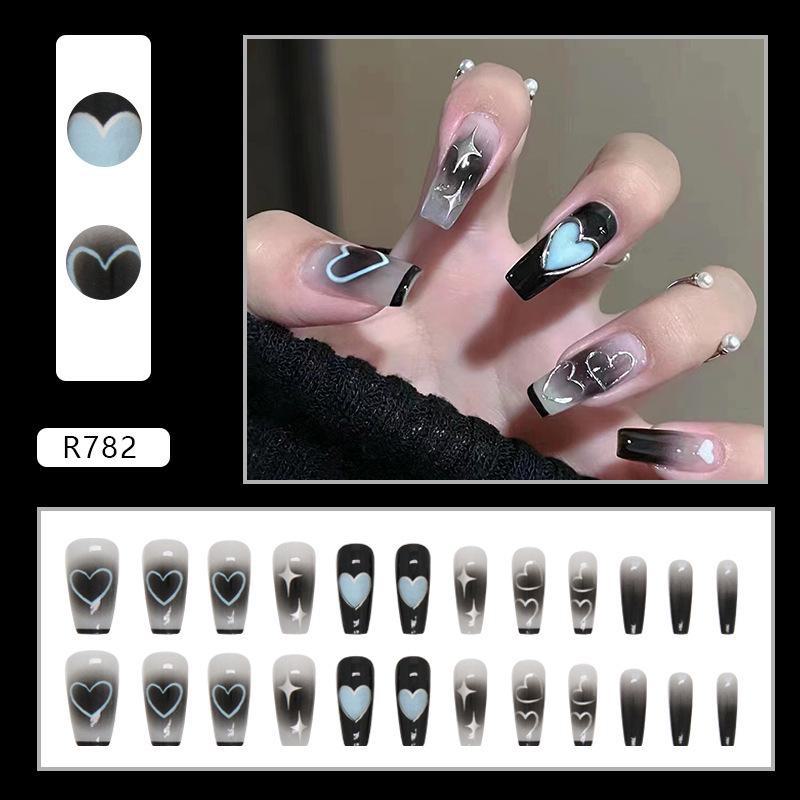 Съемные наклейки для ногтей Sweet Cool Dark Style