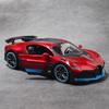 Майсто 1:Модель автомобиля Bugatti Divo, литая из сплава, масштаб 1:24, красная