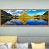 Пейзажи с горным озером, постеры и принты, картины на холсте, настенные художественные картины для гостиной, современный домашний декор, принты с природой