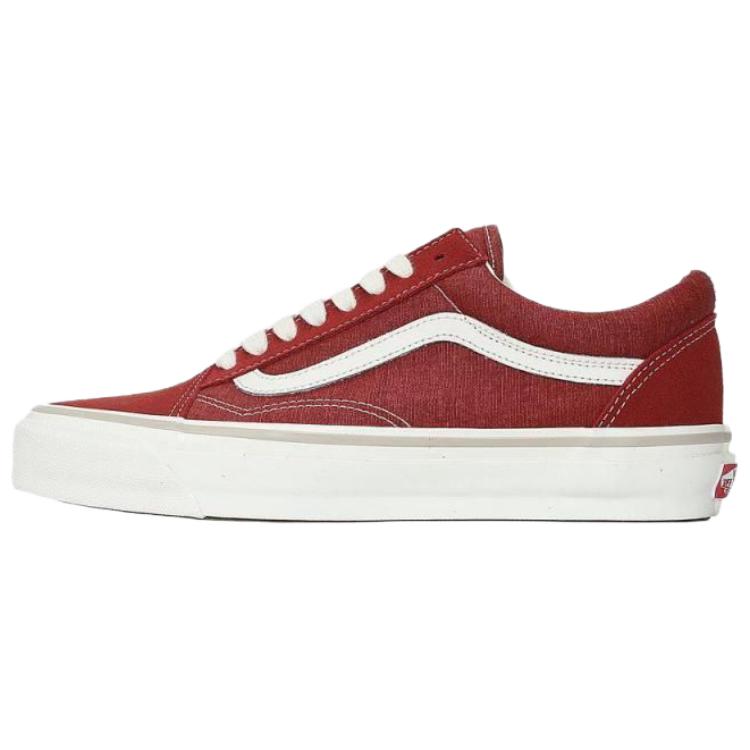 Vans Old Skool Comfortable Soft Durable Low-Top Skate Shoes Unisex Sneaker Red VN000CY2DKR