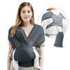 Newborn Baby Sling: Lightweight Carrier for Hands-Free Soothing, Sleep, Breastfeeding, and Outings
