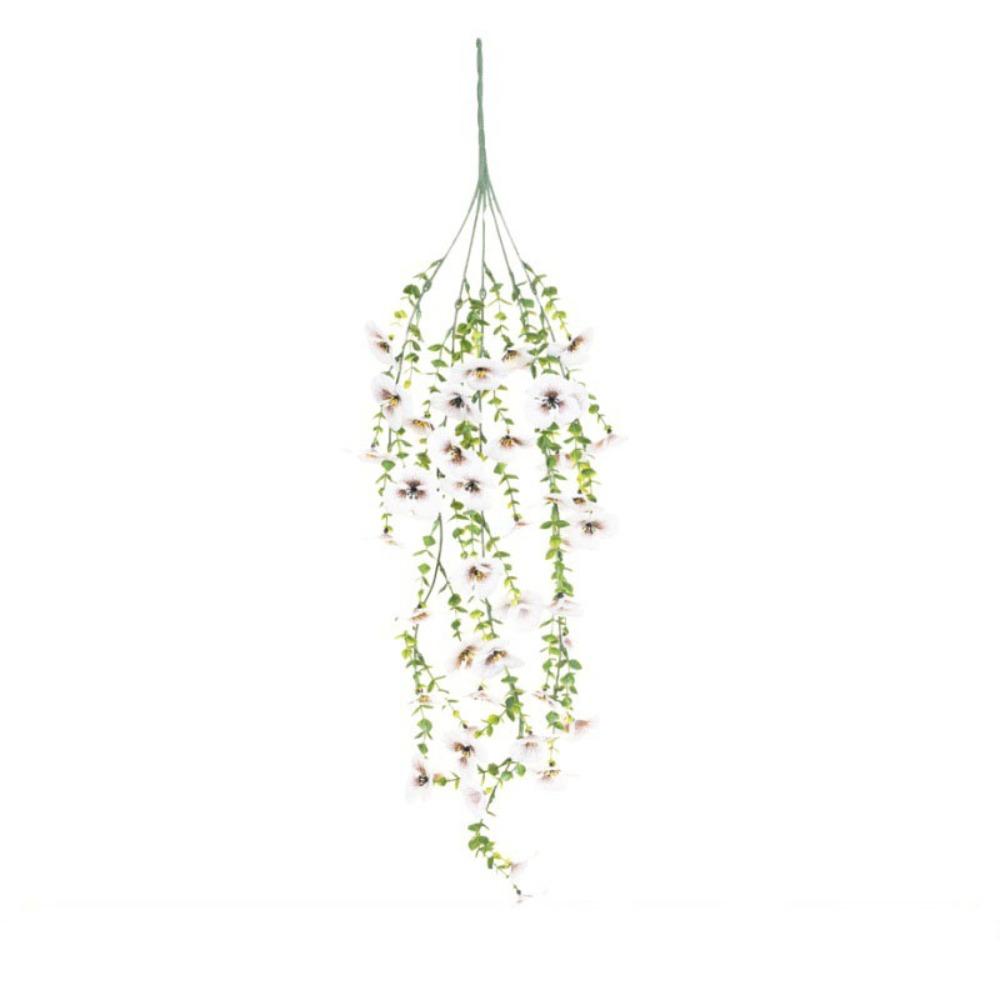 DIY Eucalyptus Pansy Multicolor Simulation Eucalyptus Leaves New Plants Wreath Home Decoration