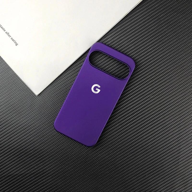 Минималистичный Тонкий Матовый Чехол Для Телефона Google Pixel 10A 10 9 Pro XL 8 7 6 A Pro Полупакет Жесткий Защита от Падения Задняя Панель Прозрачная Линза Выступающая Защитная Крышка